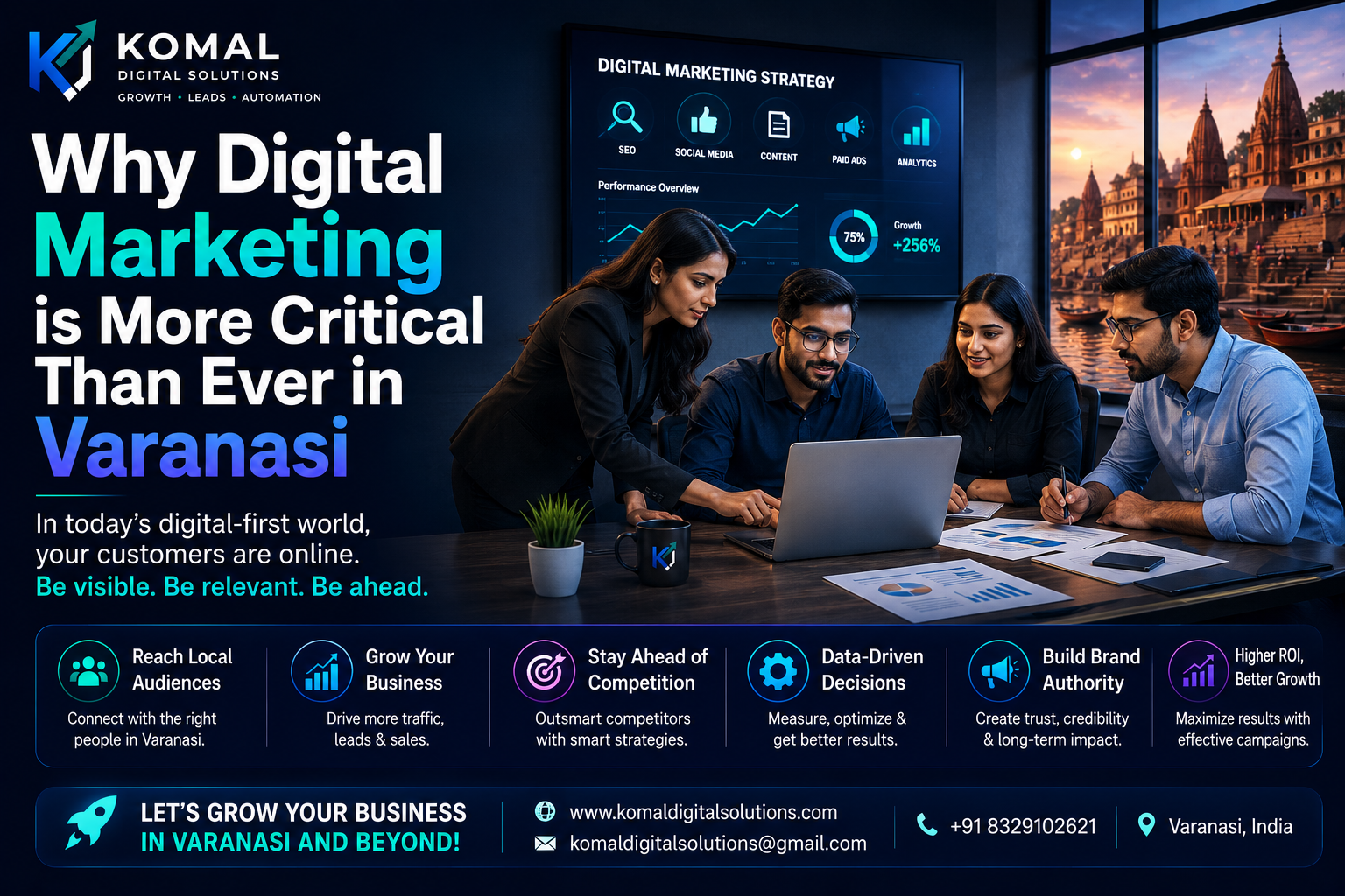 Digital-marketing-team-collaborating-on-strategy-in-modern-office
